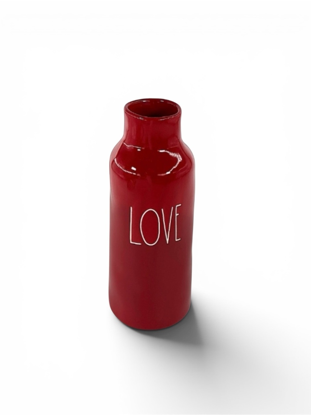 Rae Dunn Red Love Vase